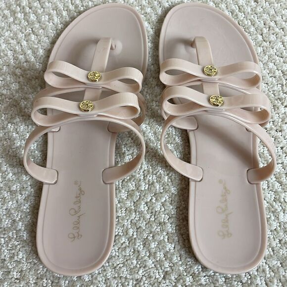 NIB Lilly Pulitzer Jelly Sandals - Picture 4 of 6